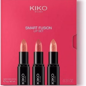 ست سه‌تایی رژلب KIKO Milano Smart Fusion Lip Set 03 – شامل ۳ رنگ 405، 407 و 406