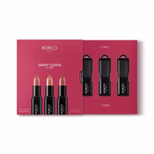 ست سه‌تایی رژلب KIKO Milano Smart Fusion Lip Set 03 – شامل ۳ رنگ 405، 407 و 406
