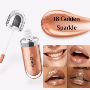 لیپ گلاس KIKO Milano 3D Hydra شماره 18 Golden Sparkle