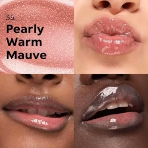 لیپ گلاس KIKO Milano 3D Hydra Lipgloss شماره 35 – Pearly Warm Mauve