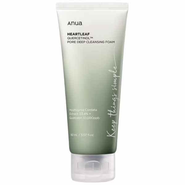 فوم شوینده Heartleaf Quercetinol Pore Deep Cleansing Foam